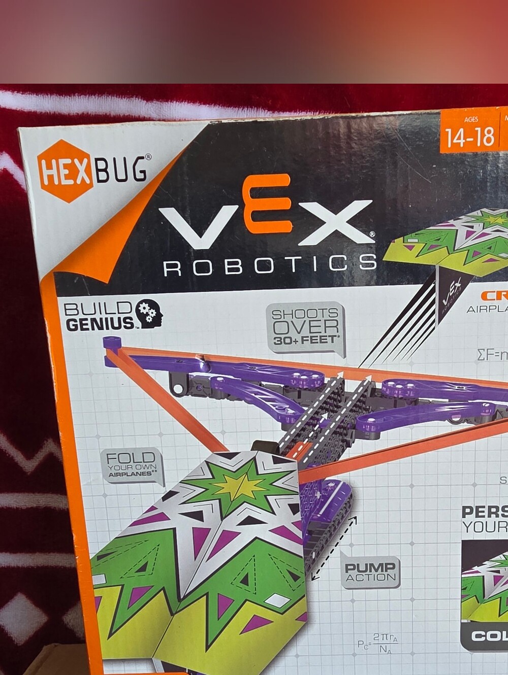 VEX Robotics Crossfire Airplane Launcher By HEXBUG -NEW